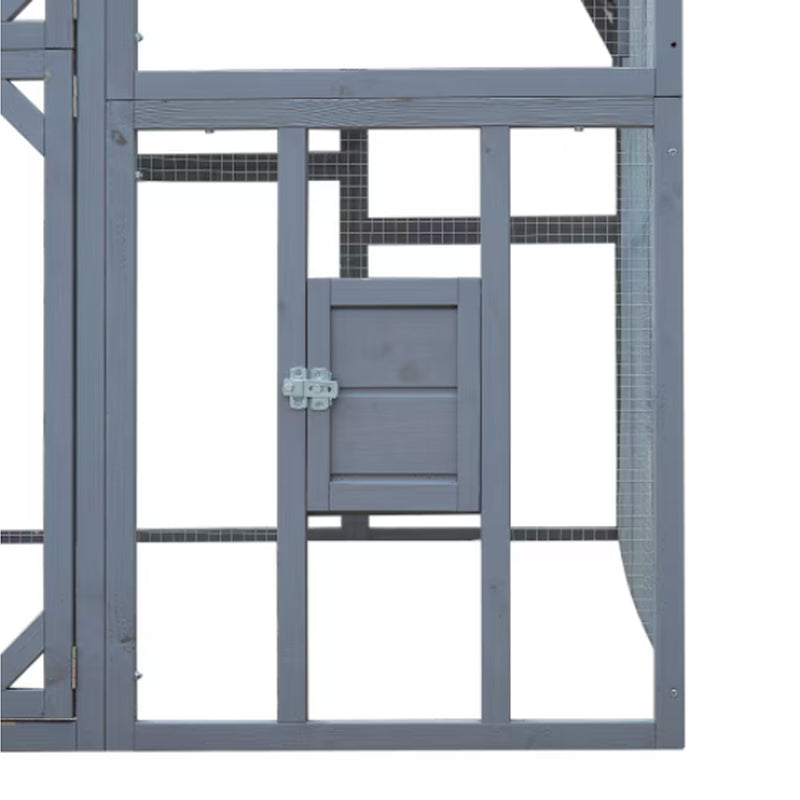 Outdoor Chicken Coop Fence