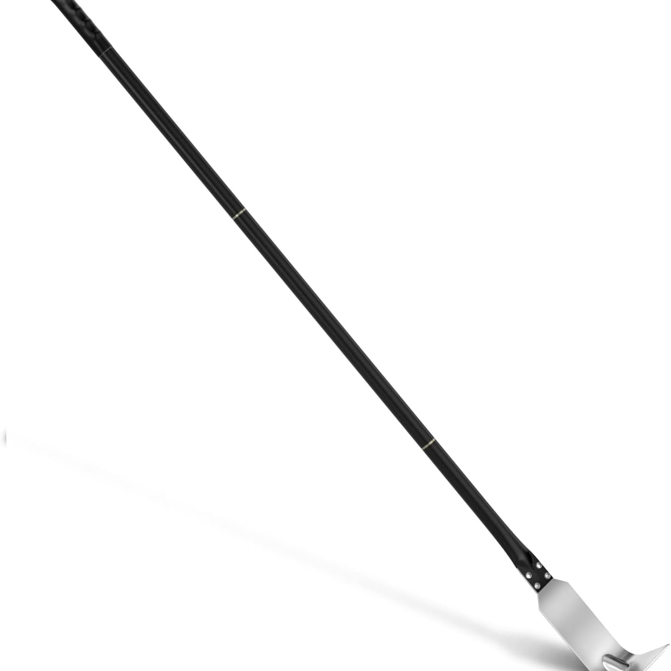 Chicago Brick Oven 47" Stainless Steel Ash Hook with a Detachable 3-Piece Aluminum Handle