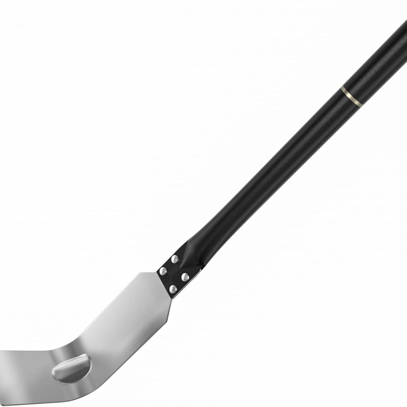 Chicago Brick Oven 47" Stainless Steel Ash Hook with a Detachable 3-Piece Aluminum Handle