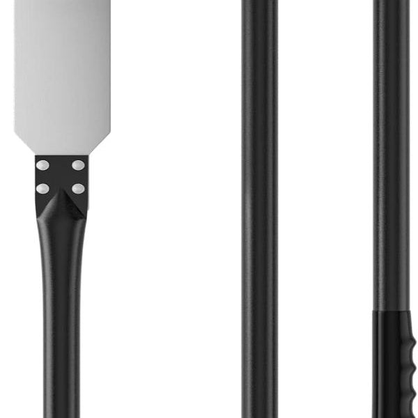 Chicago Brick Oven 47" Stainless Steel Ash Hook with a Detachable 3-Piece Aluminum Handle