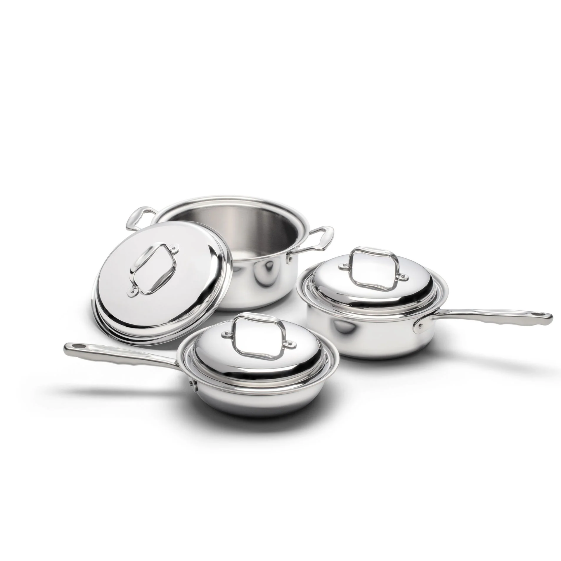 360 Cookware 6 Piece Stainless Steel Cookware Set