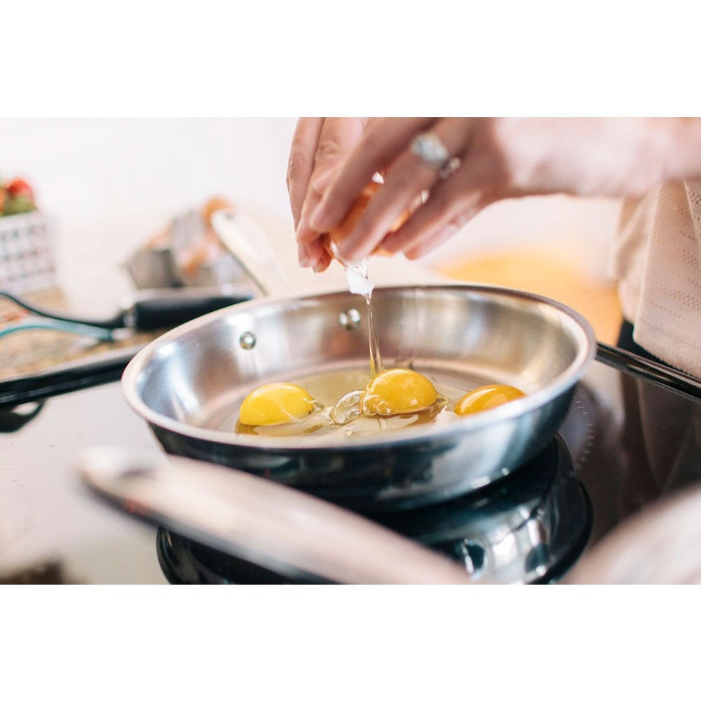 8.5 Inch Stainless Steel Fry Pan