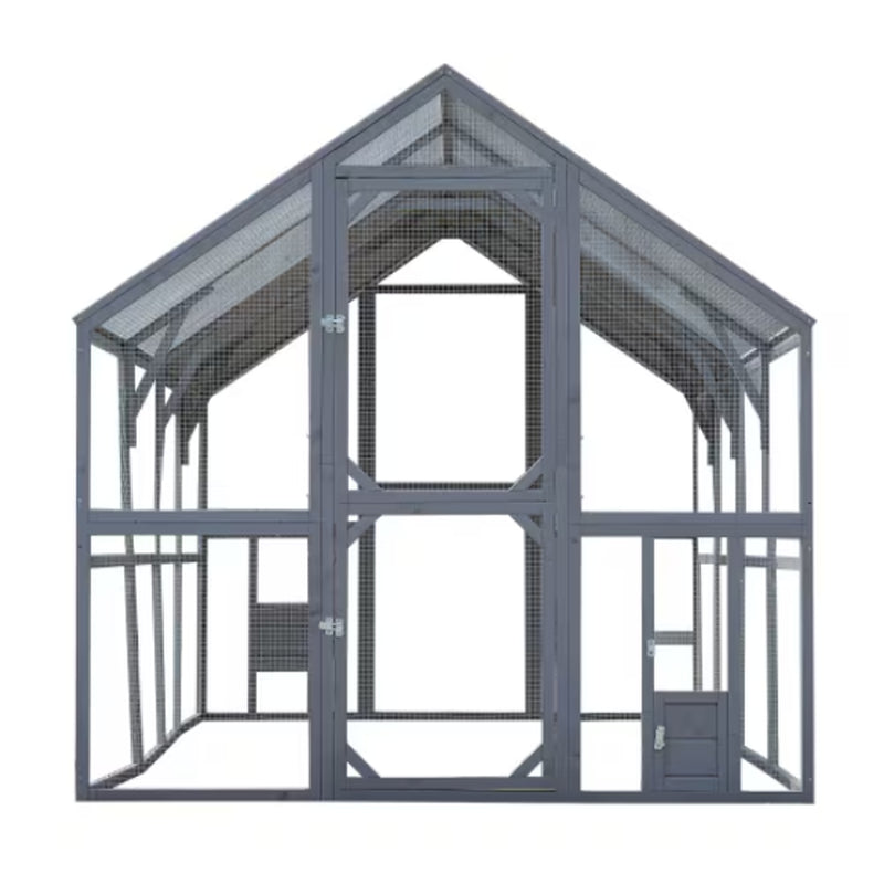 Outdoor Chicken Coop Fence