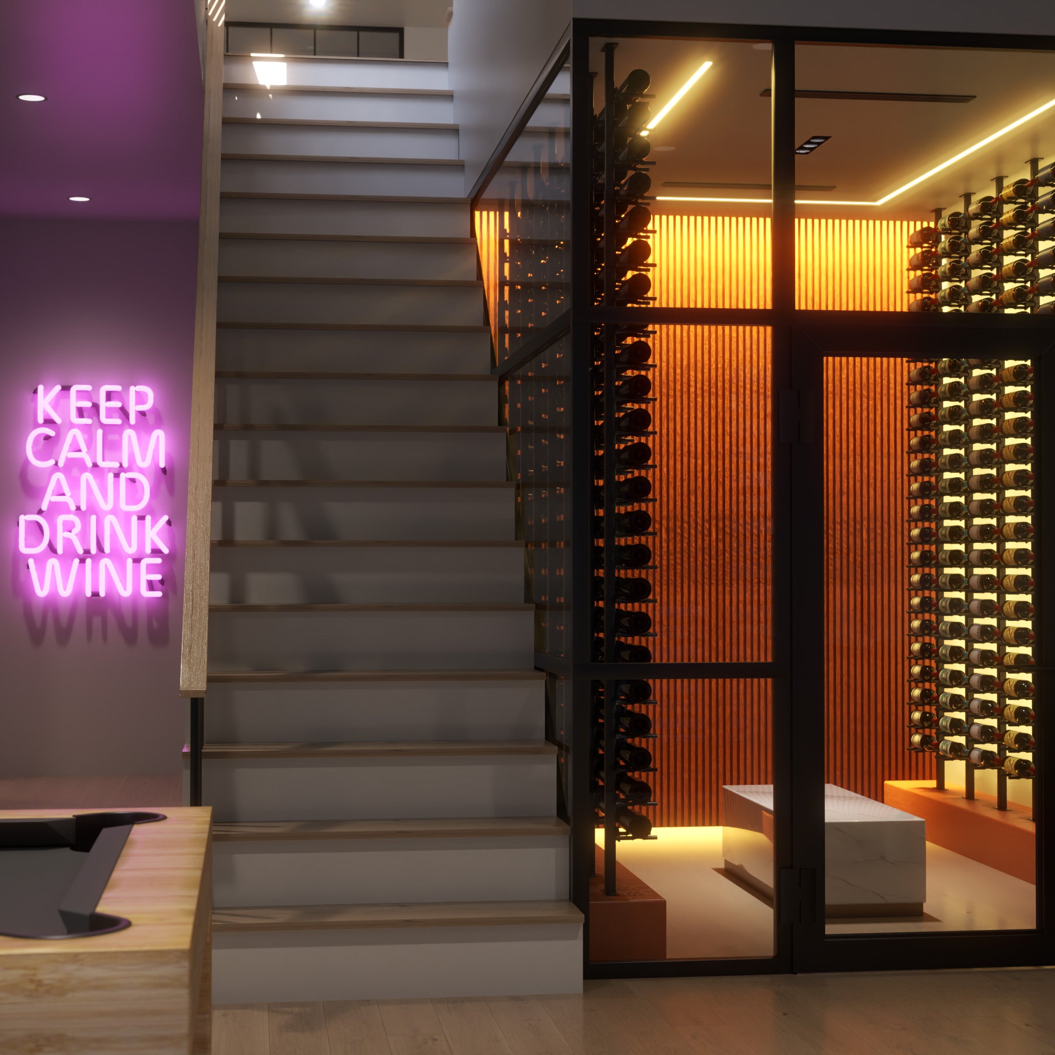 Minimalist Wine Rack Kit