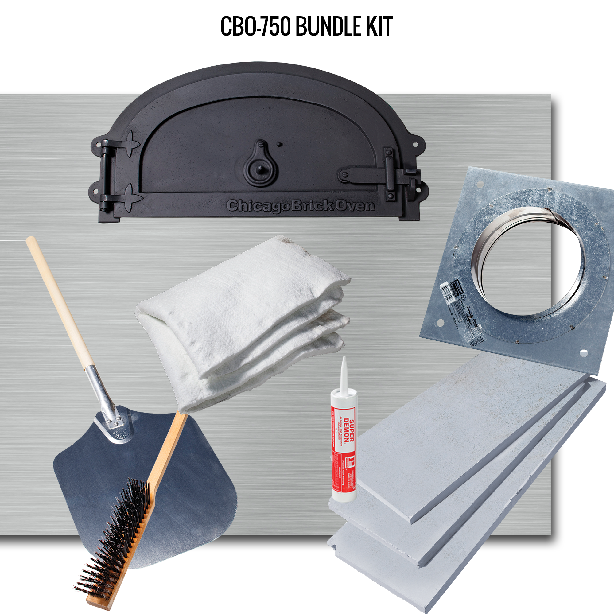 CBO 750 Hybrid Pizza Oven with Stand (Commercial) | Dual Fuel (Gas and Wood)