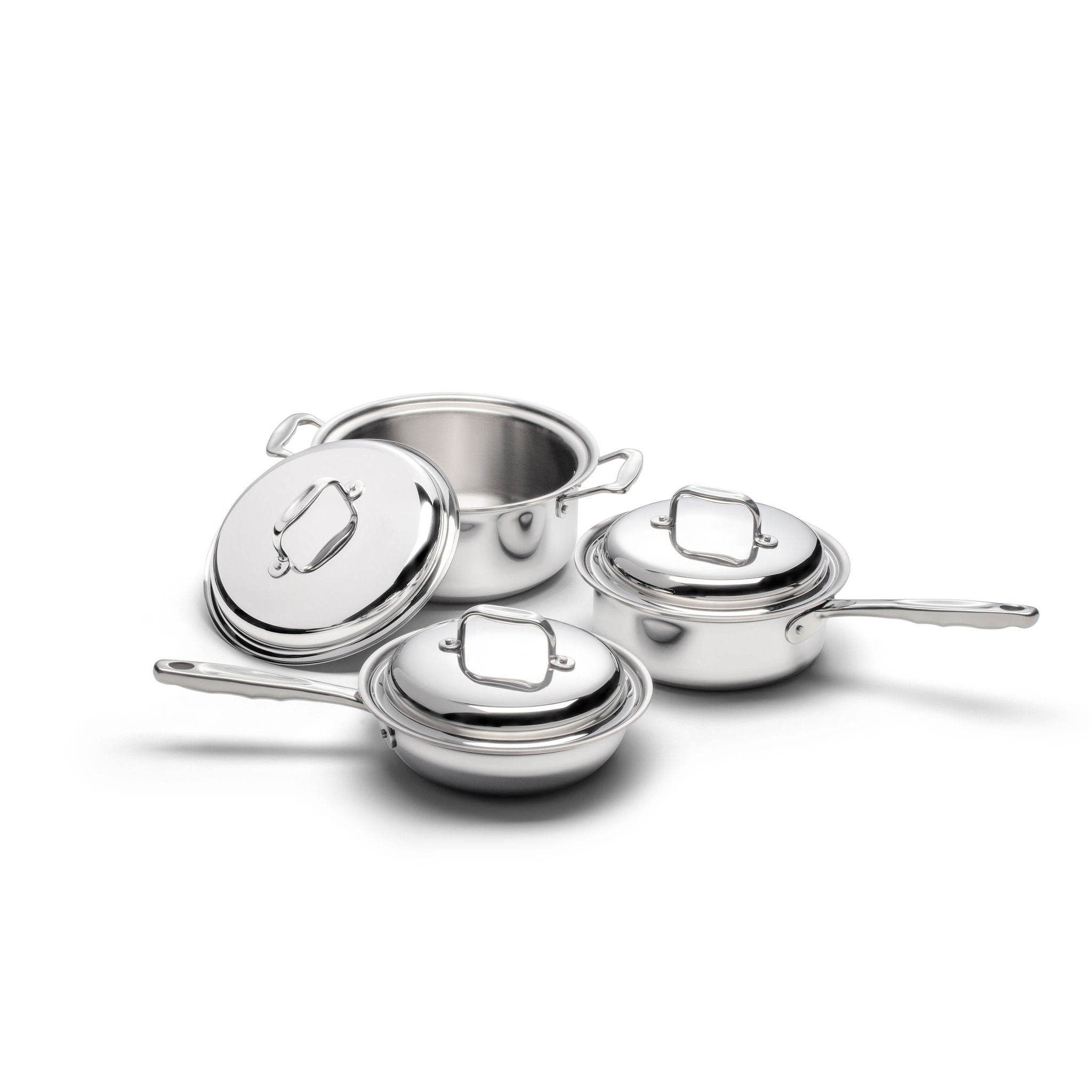 360 Cookware 6 Piece Stainless Steel Cookware Set
