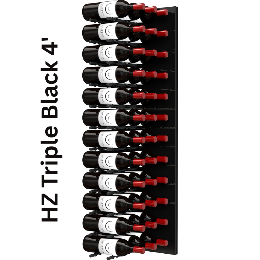 Ultra HZ or ST Fusion 48" Vertical Wine Wall - Custom Wine Display