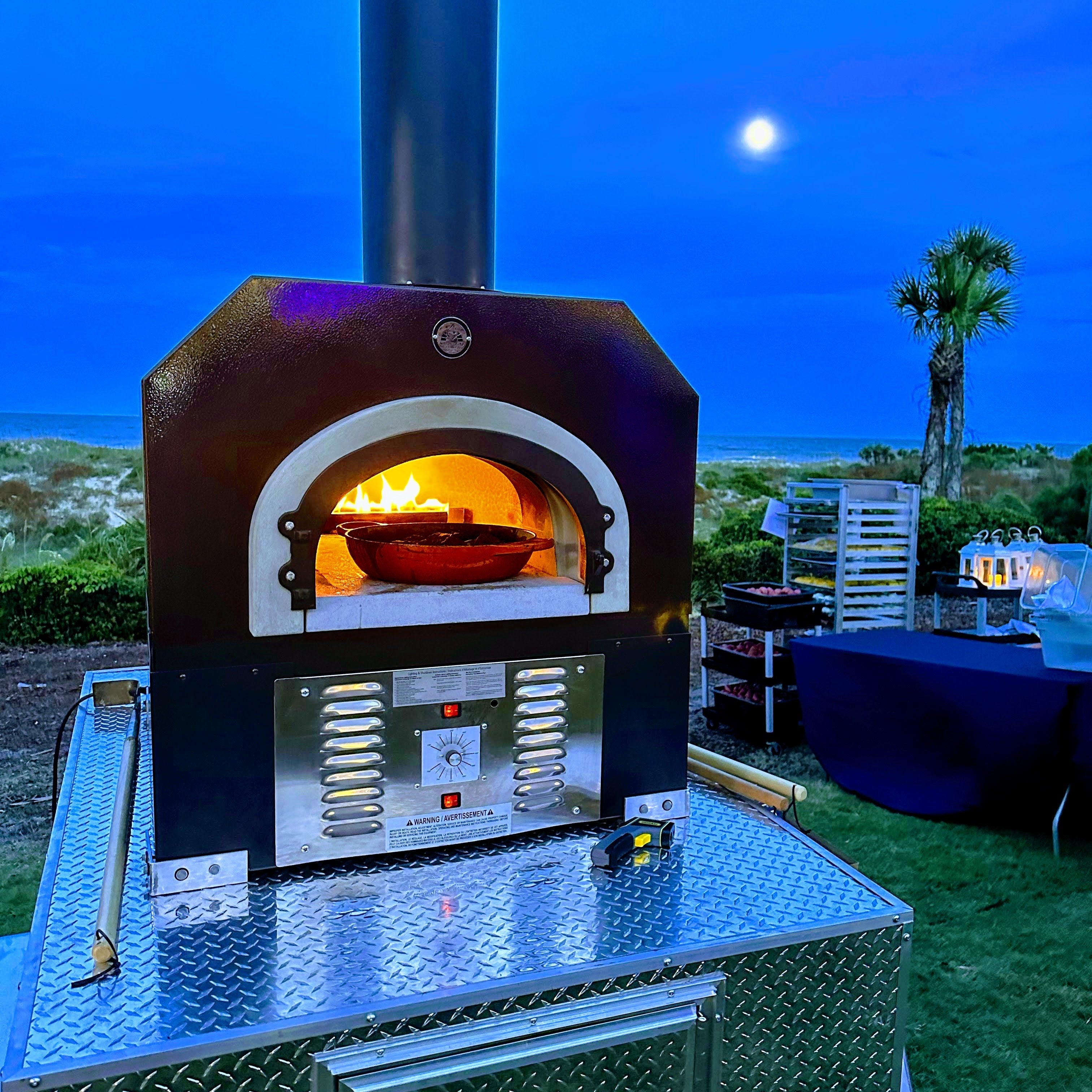 CBO 750 Tailgater | Wood Fired Pizza Oven Trailer | 38" X 28" cooking surface | 2-3 - 10" pizzas at a time | 50-60 pizzas an hour