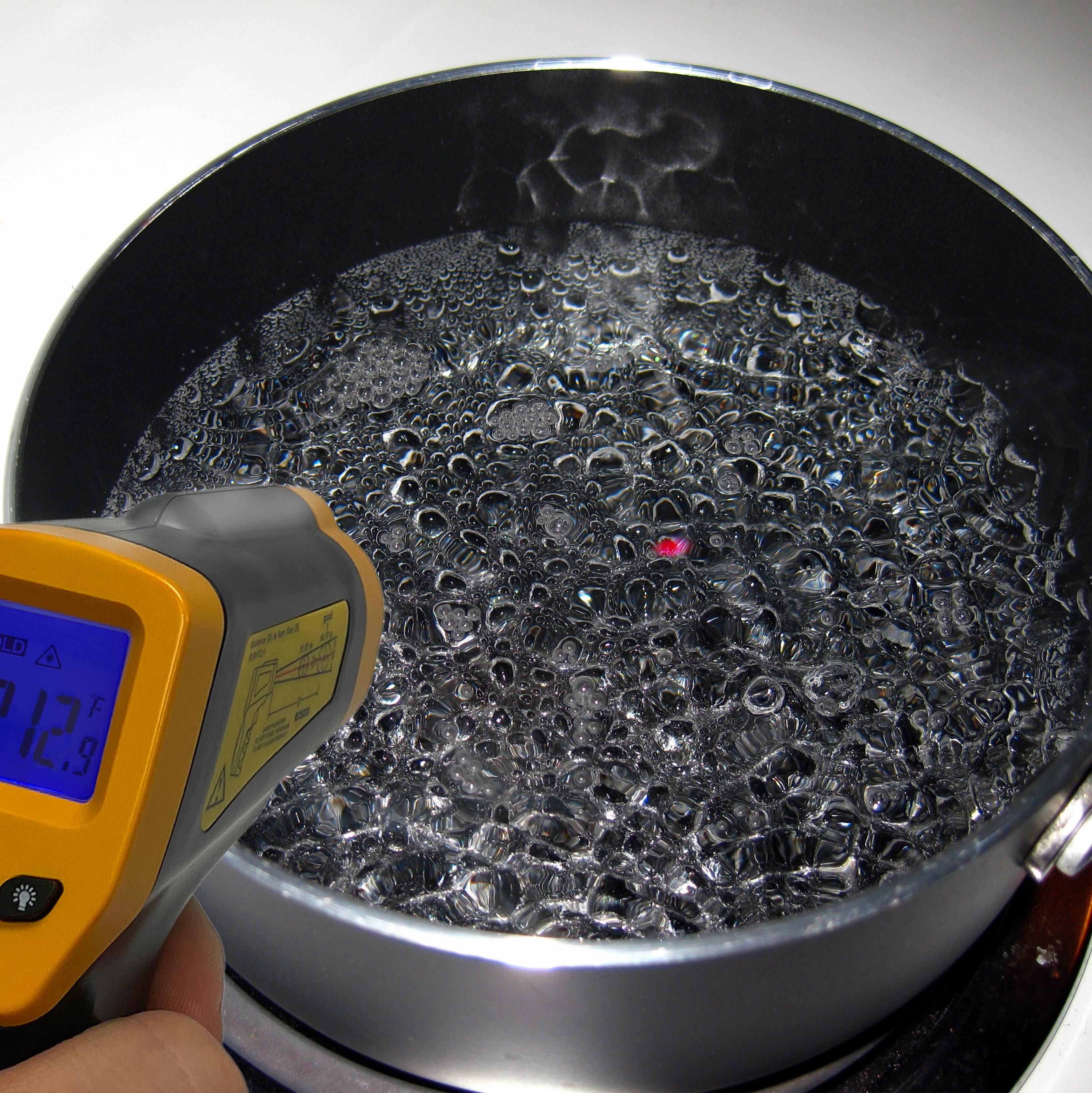 Infrared Thermometer Gun for Pizza Oven, Grill, Meat, Griddle, HVAC, Engine | -58°F to 1022°F Range