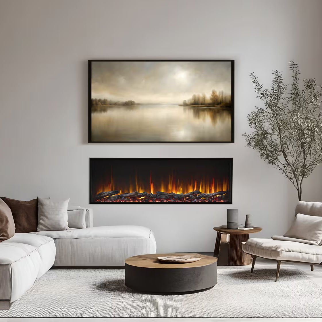 Scion Linear Fireplace