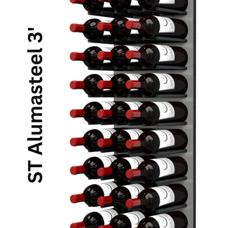 Ultra HZ or ST Fusion 36" Vertical Wine Wall - Custom Wine Display