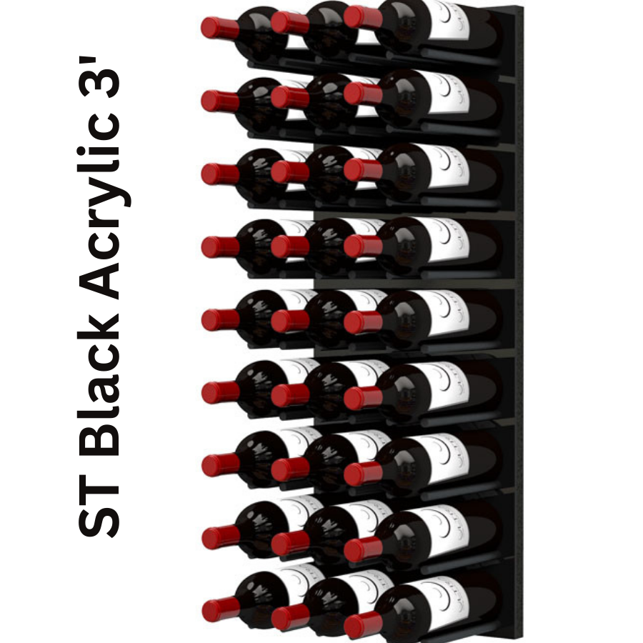 Ultra HZ or ST Fusion 36" Vertical Wine Wall - Custom Wine Display