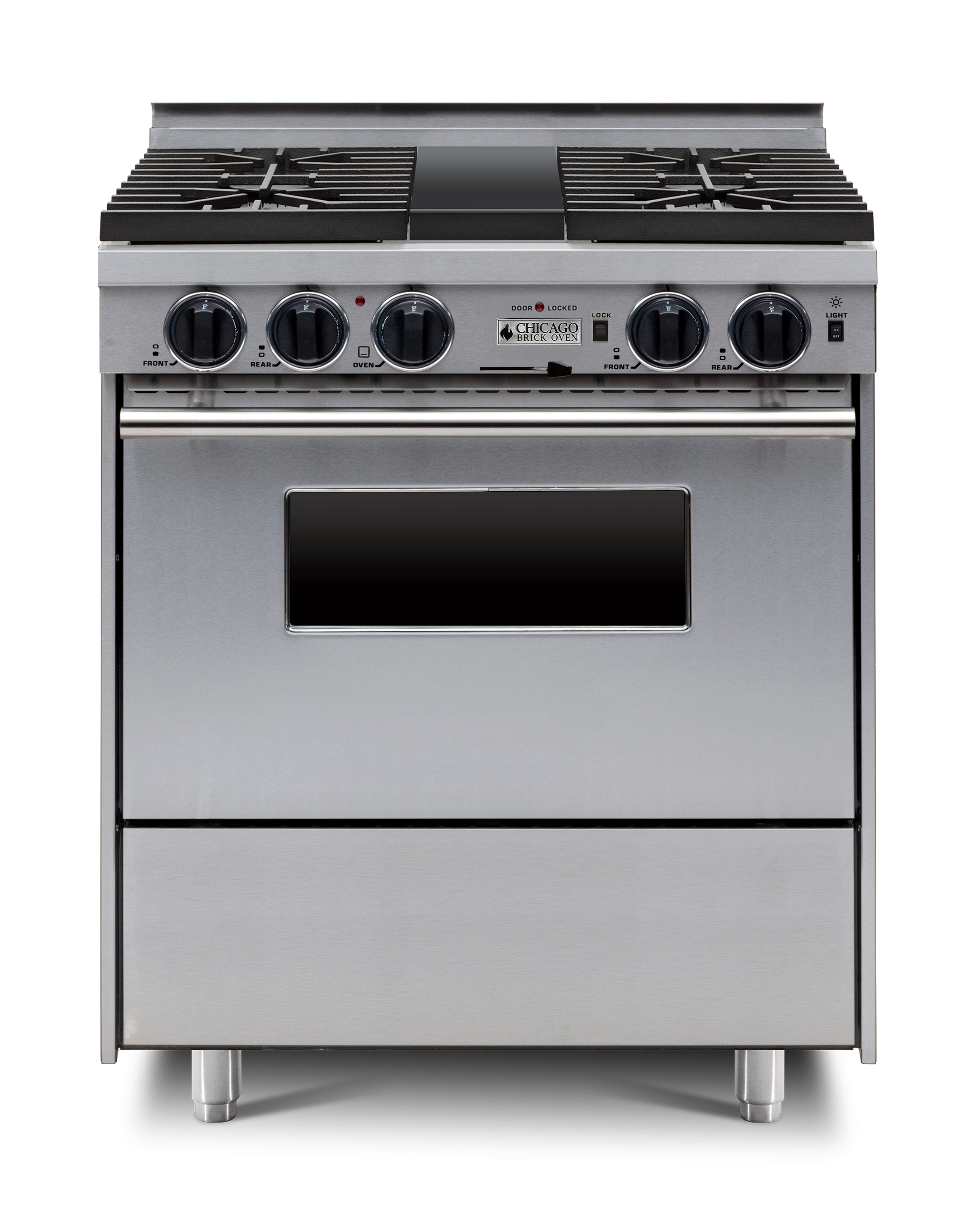 30” Dual-Fuel Self-Cleaning Convection Range - Sealed Burners (LP/Electric)