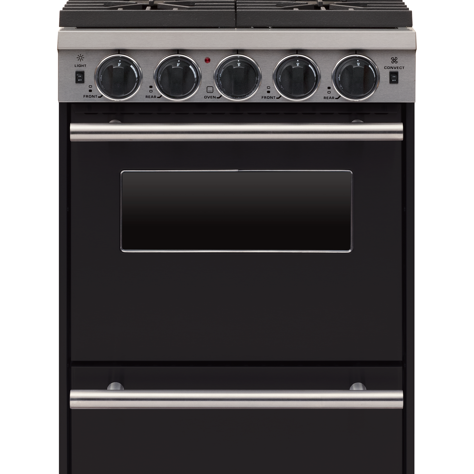 24” All Gas Convection Range - Sealed Burners