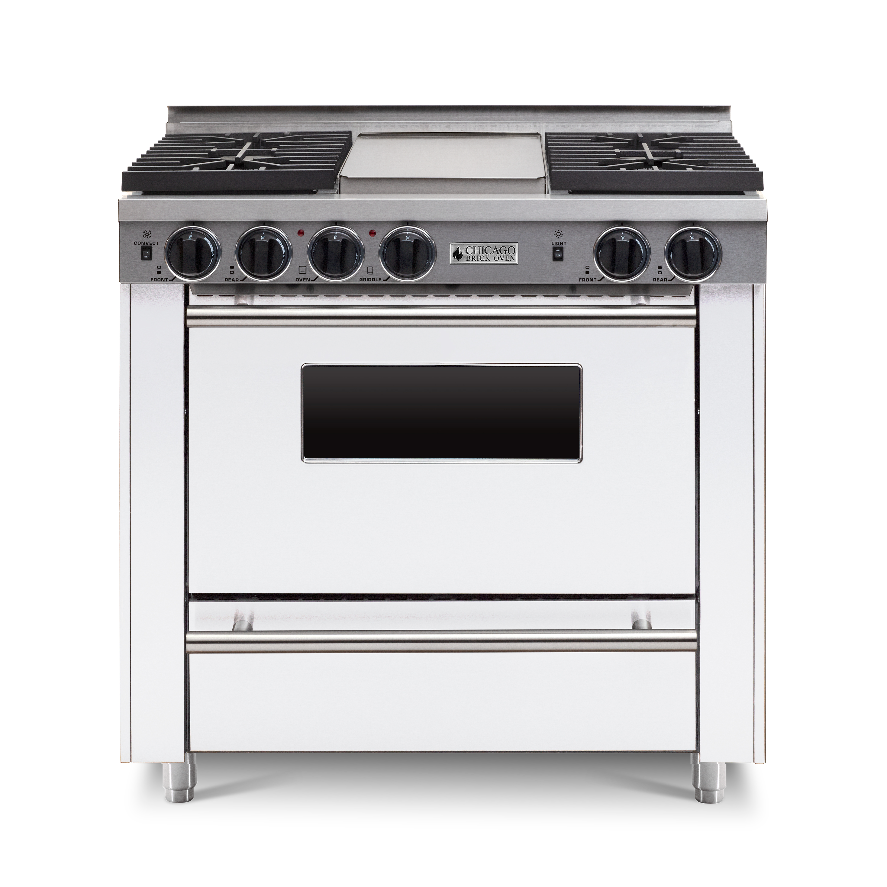 36” All-Gas Convection Range - Sealed Burners (4-6 Burners Option )