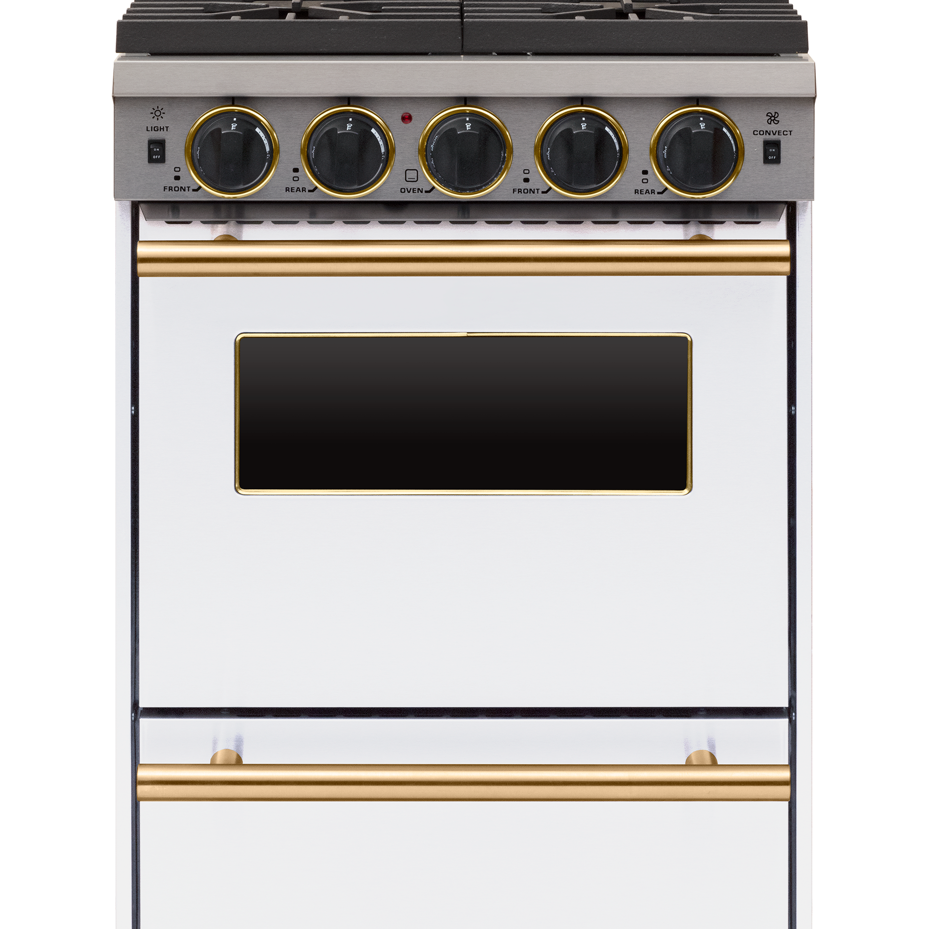 24” All Gas Convection Range - Sealed Burners