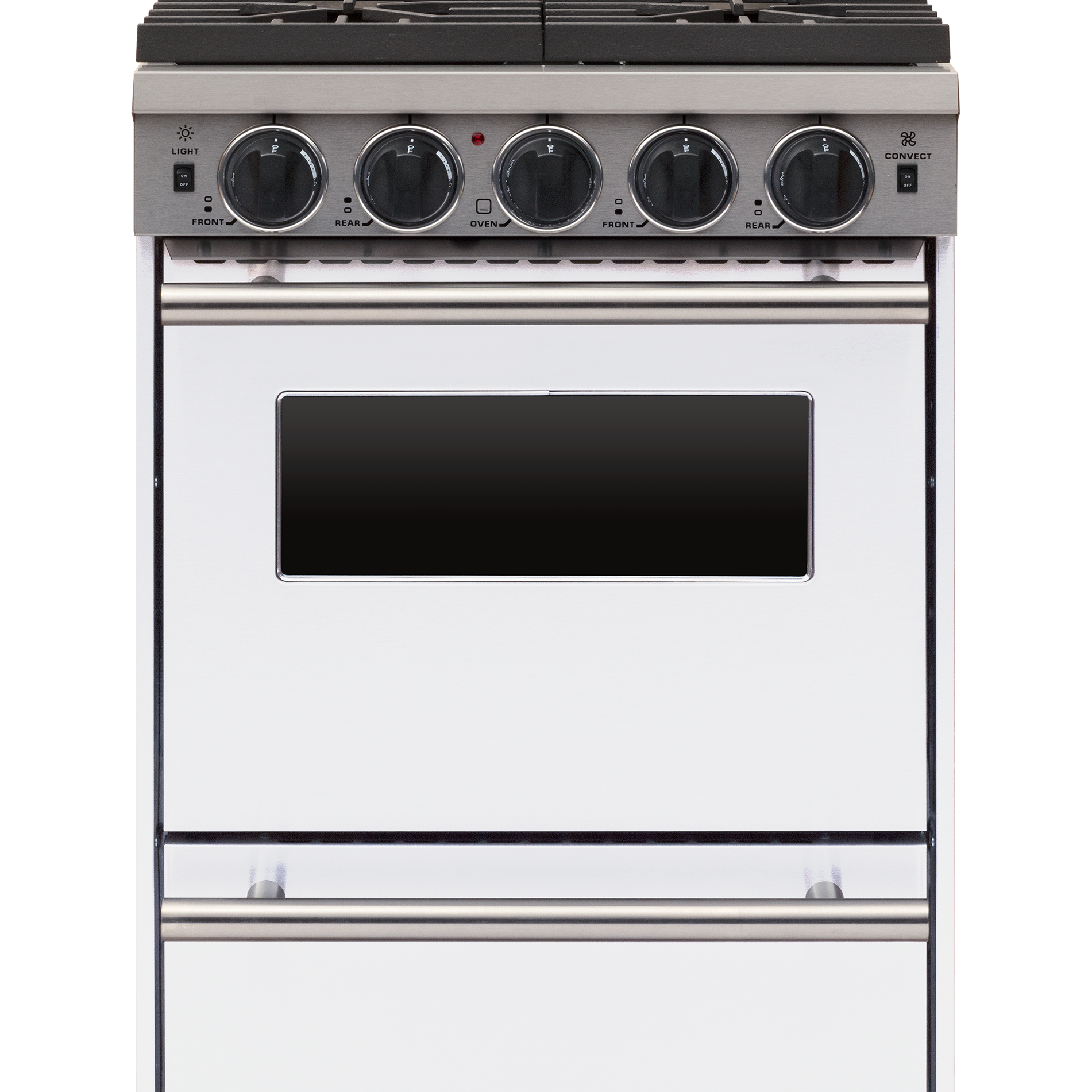 24” All Gas Convection Range - Sealed Burners