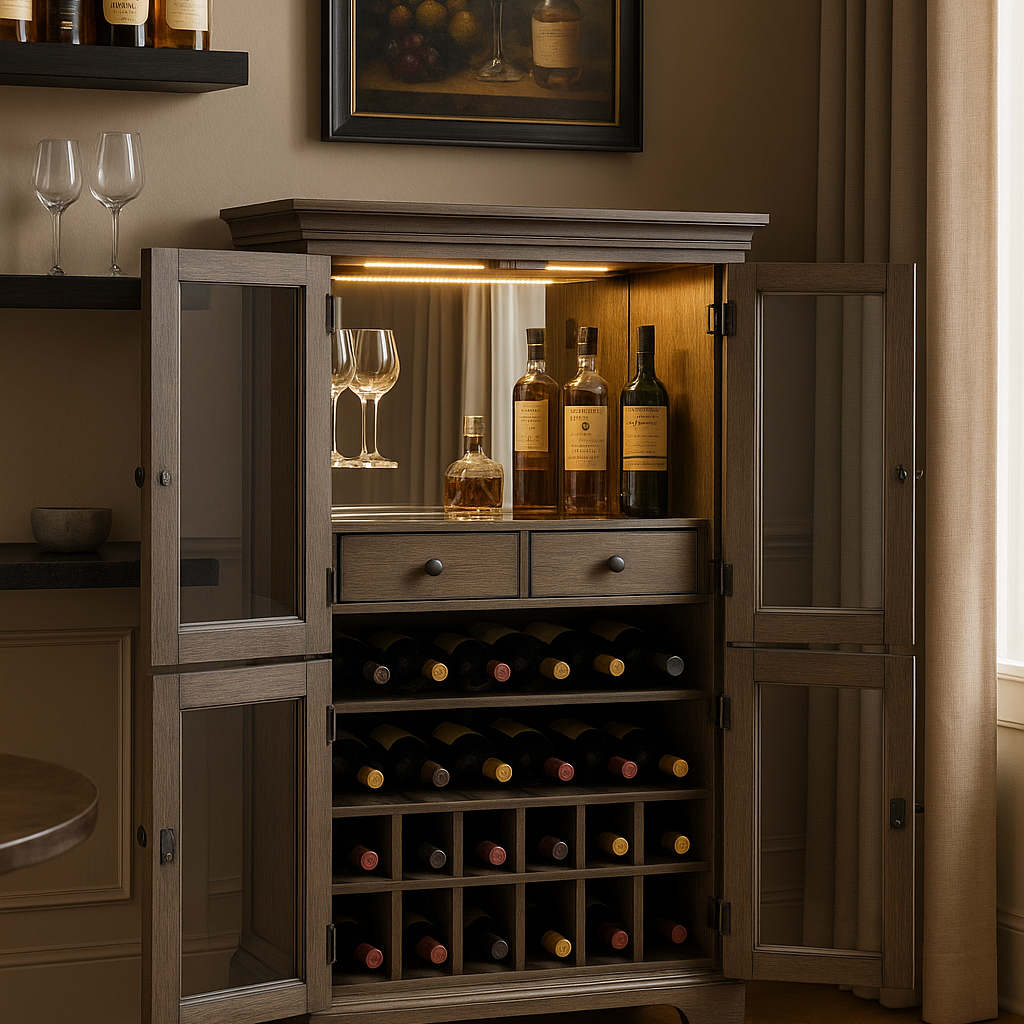 SMHearth Fortessa Illume Bar Cabinet