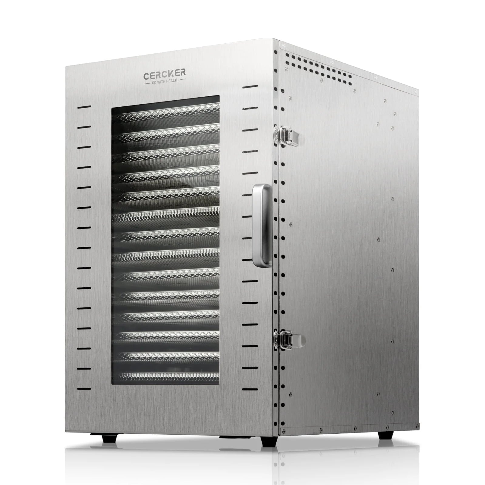 Large in-Home or Commercial Food-Dehydrator Machine 16 Trays, 70ºf-190ºf 120 V 1500W Meat or Fruit Dryer