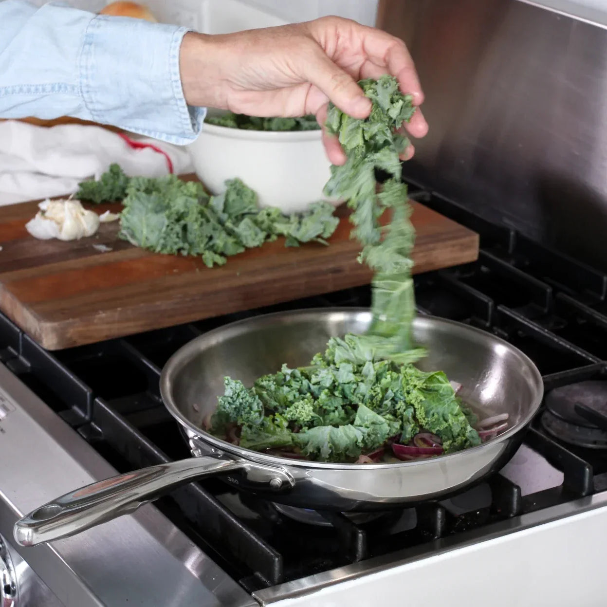 8.5 Inch Stainless Steel Fry Pan