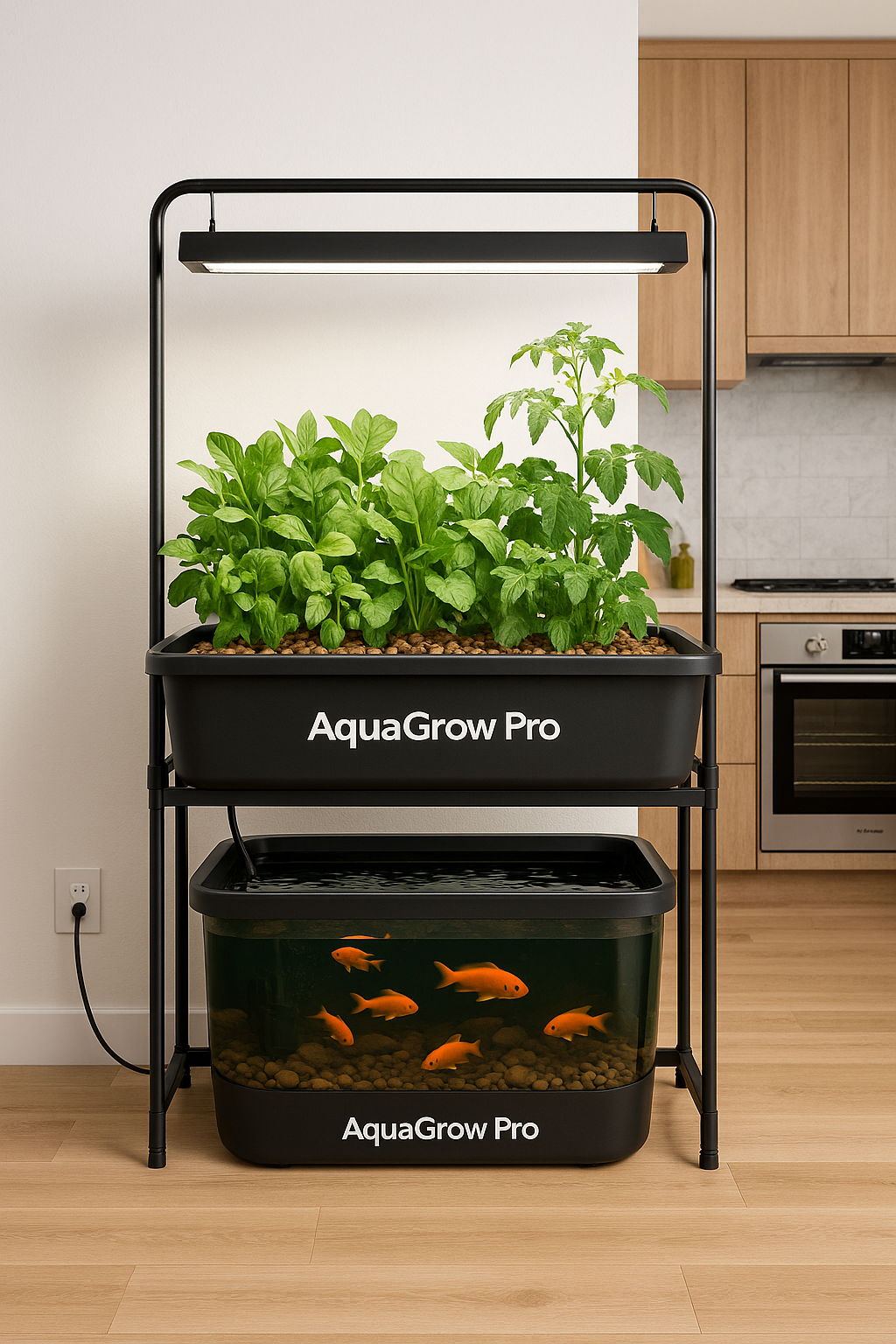 SM Hearth AquaGrow Pro Aquaponics System for the Home Kitchen