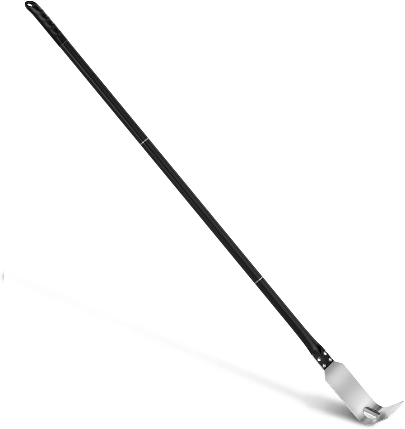 Chicago Brick Oven 47" Stainless Steel Ash Hook with a Detachable 3-Piece Aluminum Handle