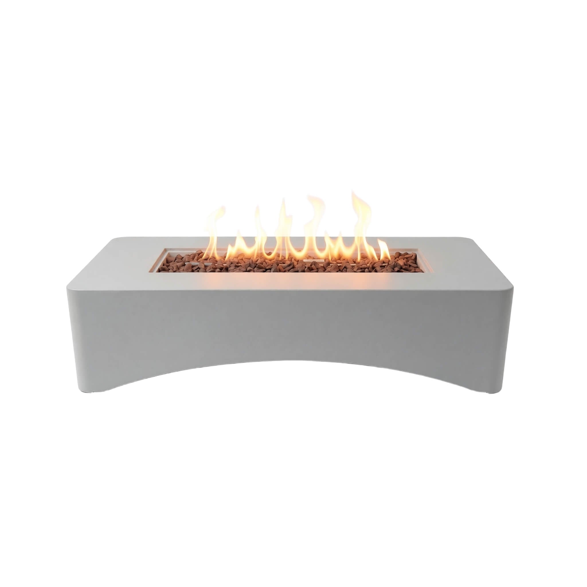 Alora 56-Inch 50K BTU Outdoor Modern Propane Fire Pit Table
