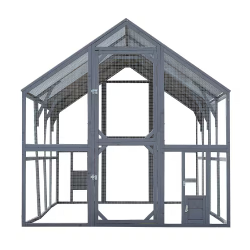 Outdoor Chicken Coop Fence thumbnail