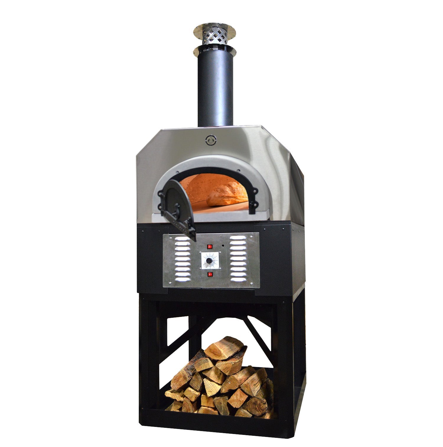 CBO 750 Hybrid Pizza Oven with Stand (Commercial) | Dual Fuel (Gas and Wood)