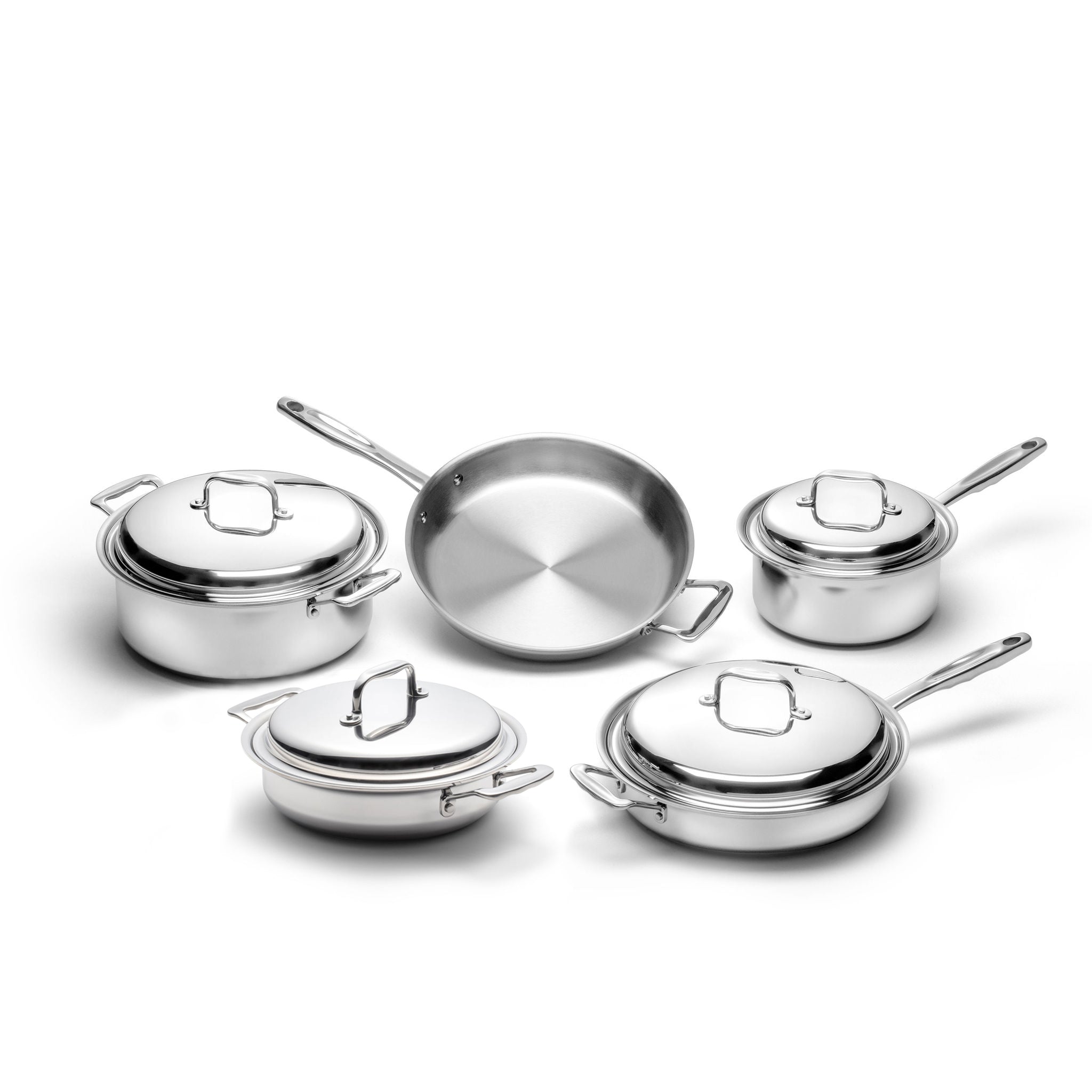 360 Cookware 9 Piece Stainless Steel Cookware Set