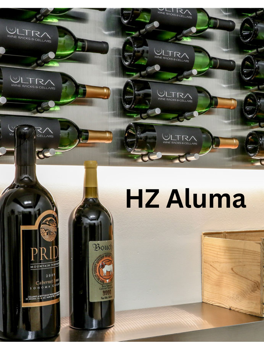 Ultra HZ or ST Fusion 36" Vertical Wine Wall - Custom Wine Display