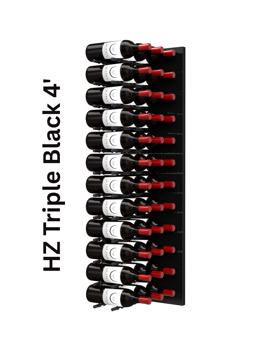 Ultra HZ or ST Fusion 48" Vertical Wine Wall - Custom Wine Display