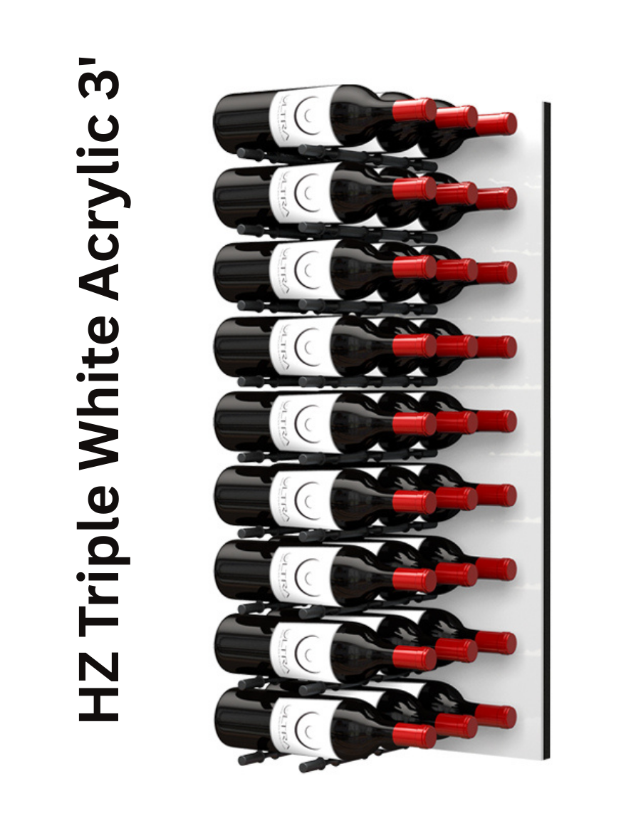 Ultra HZ or ST Fusion 36" Vertical Wine Wall - Custom Wine Display