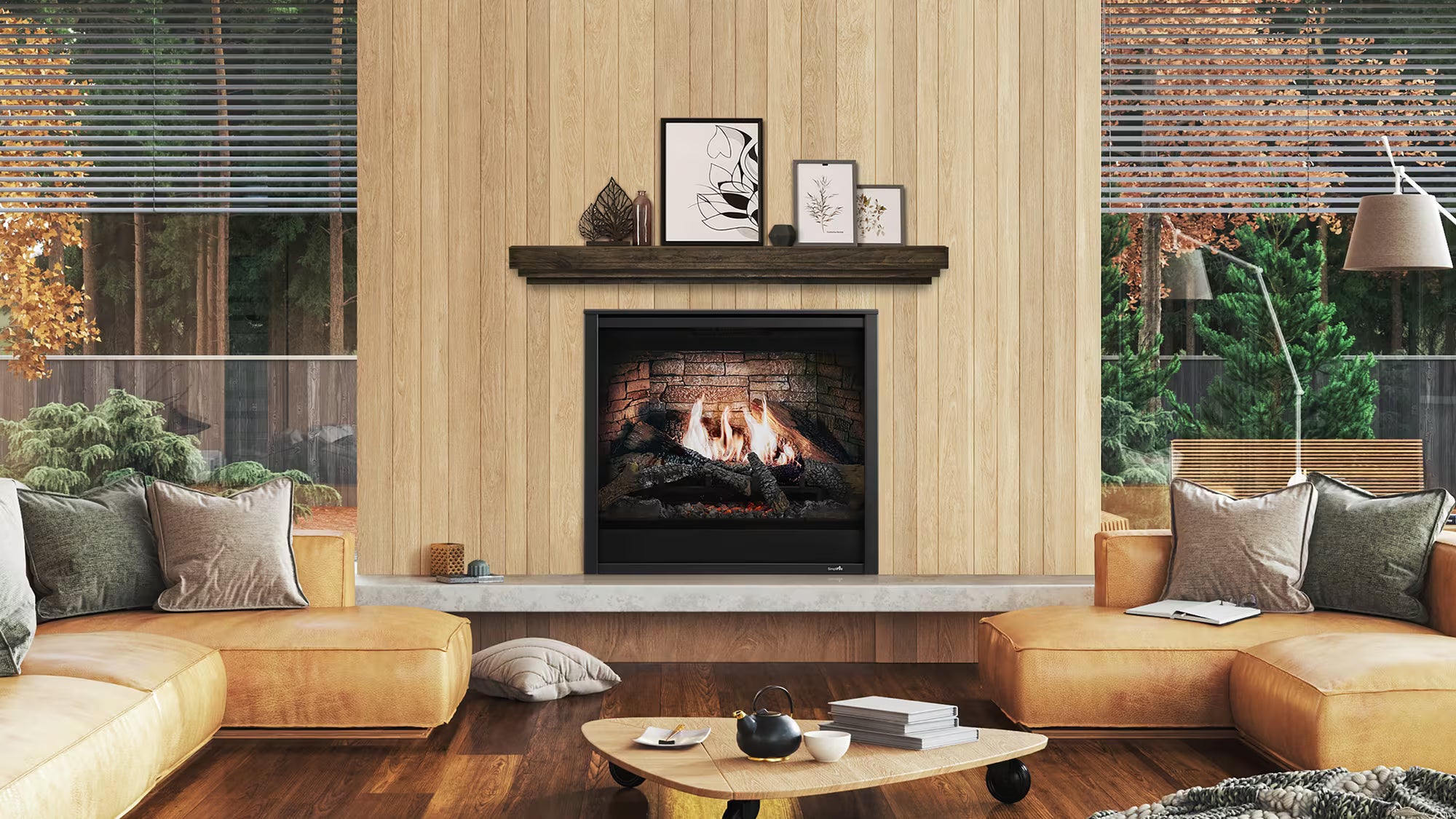 Inception 36" Traditional Electric Fireplace