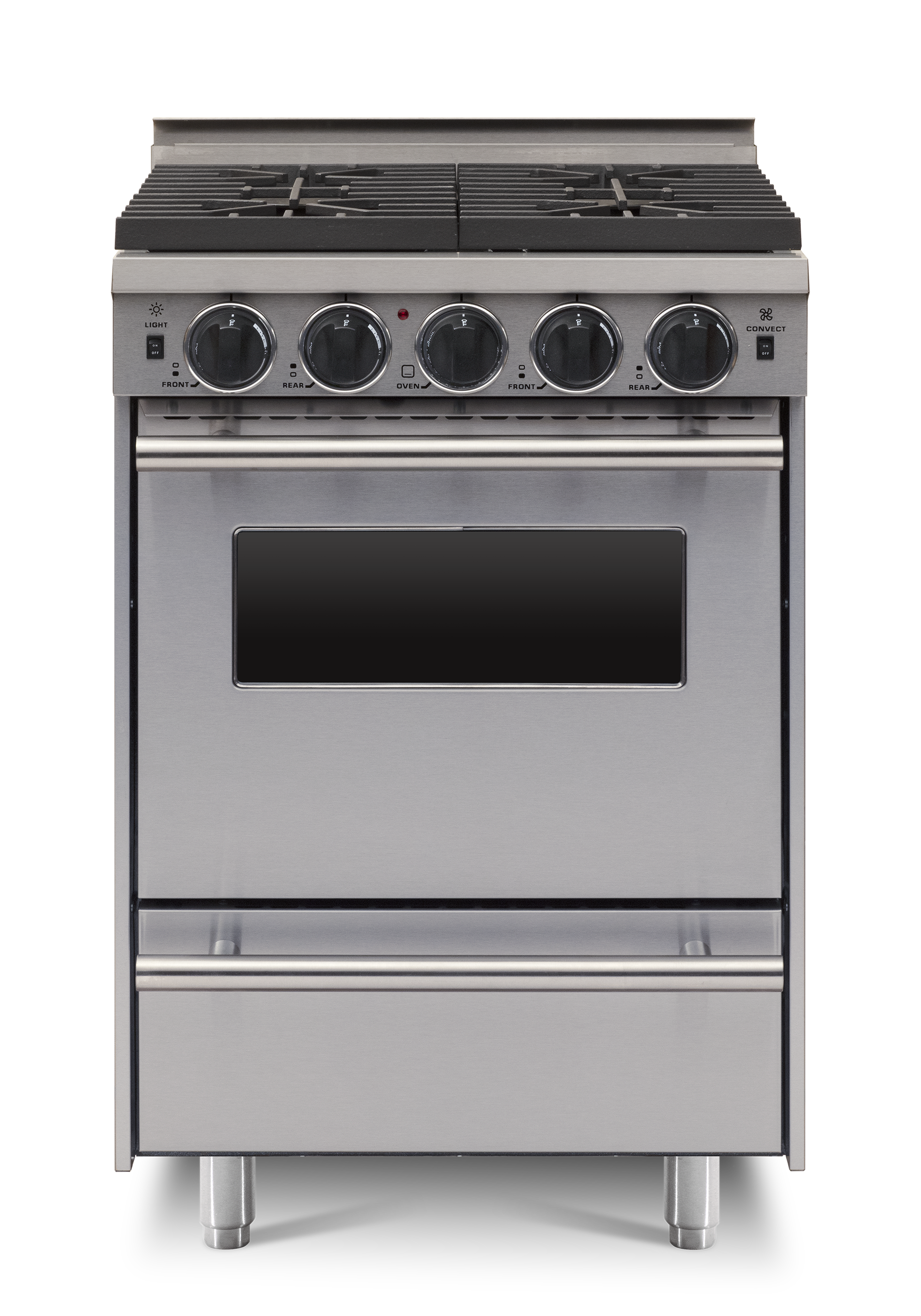 24” LP All-Gas Convection Range - Sealed Burners