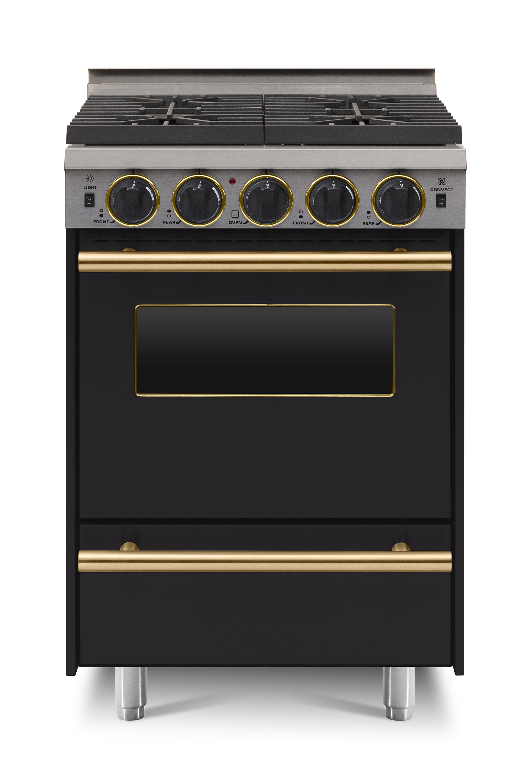 24” LP All-Gas Convection Range - Sealed Burners