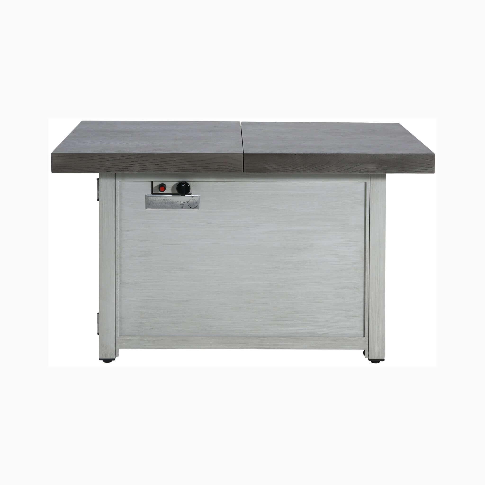 Alora Premium 50K BTU Rectangle Outdoor Aluminum Fire Pit Table