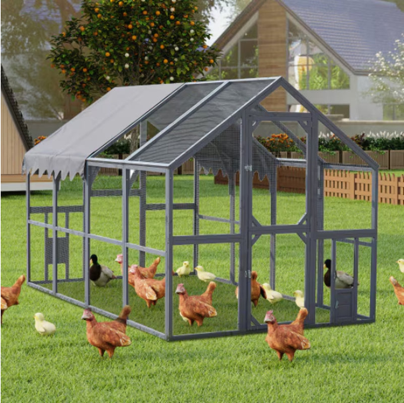 Outdoor Chicken Coop Fence thumbnail