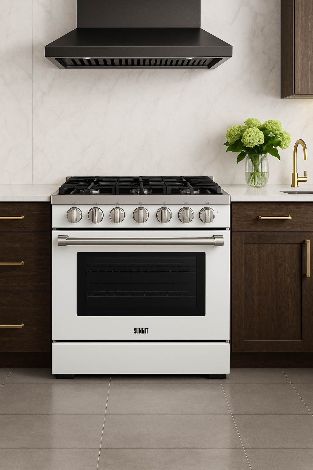 SM Hearth SummitPro 30 in. Gas Range with True Convection