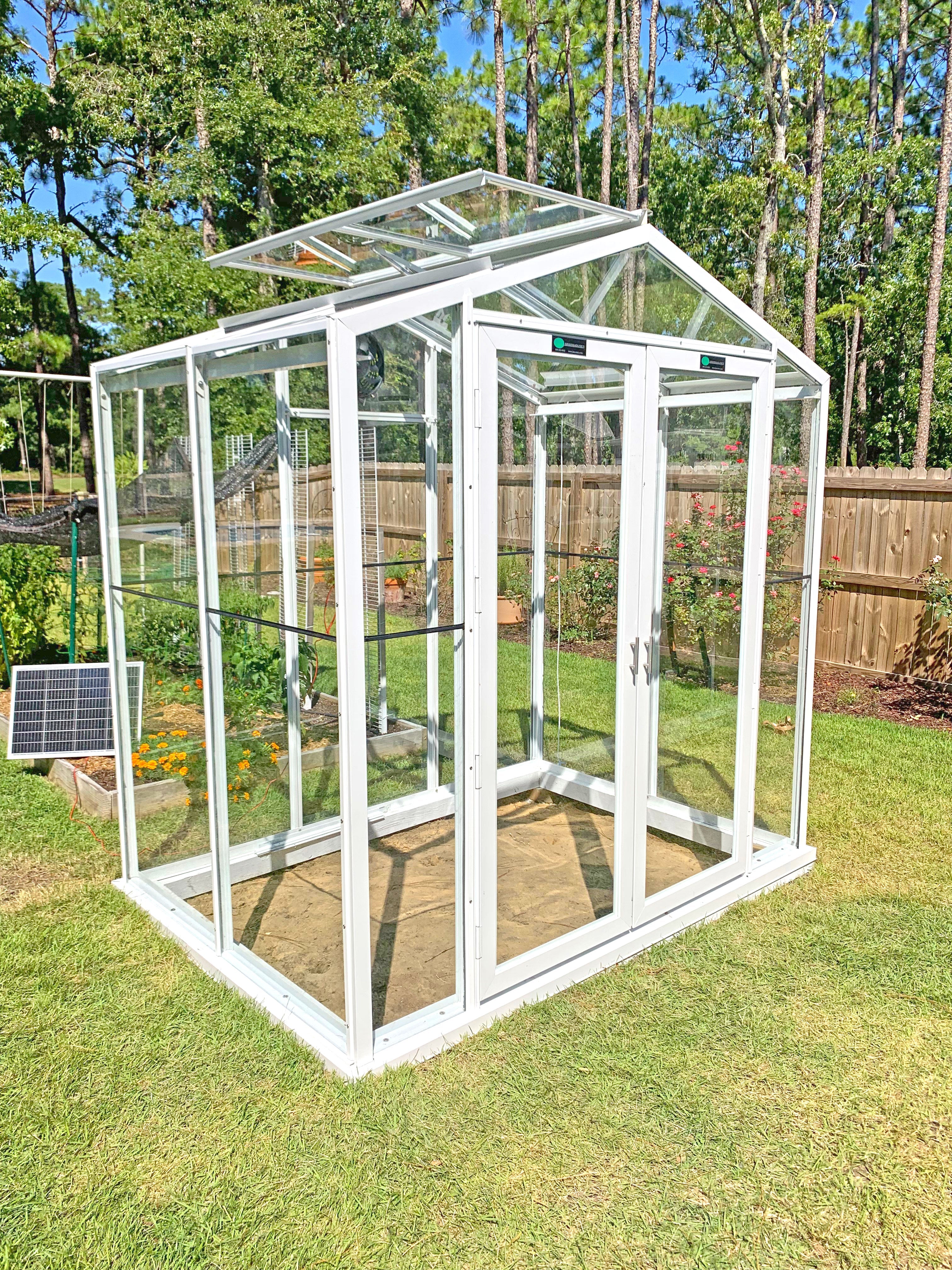 The Sago Greenhouse 5' x 8' Lifetime Warranty